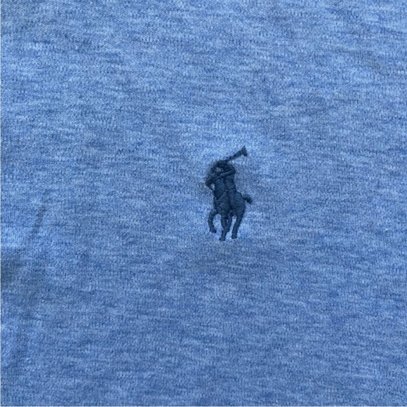 Light Blue Polo Ralph Lauren Polo Shirt (XL) - Picture 8 of 11